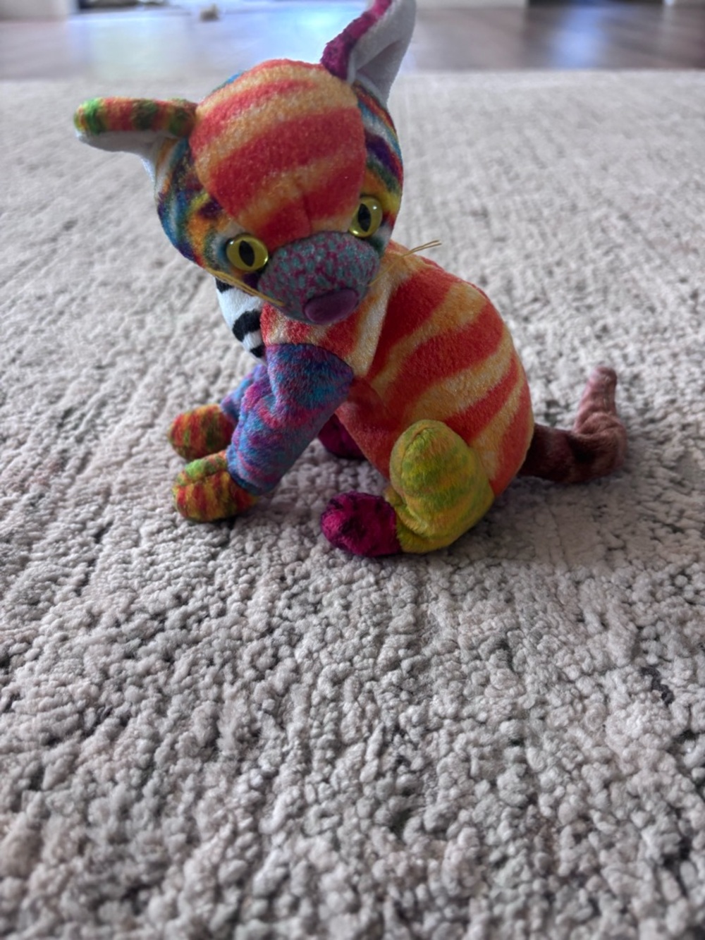 Retired kaleidoscope ty beanie baby 2000